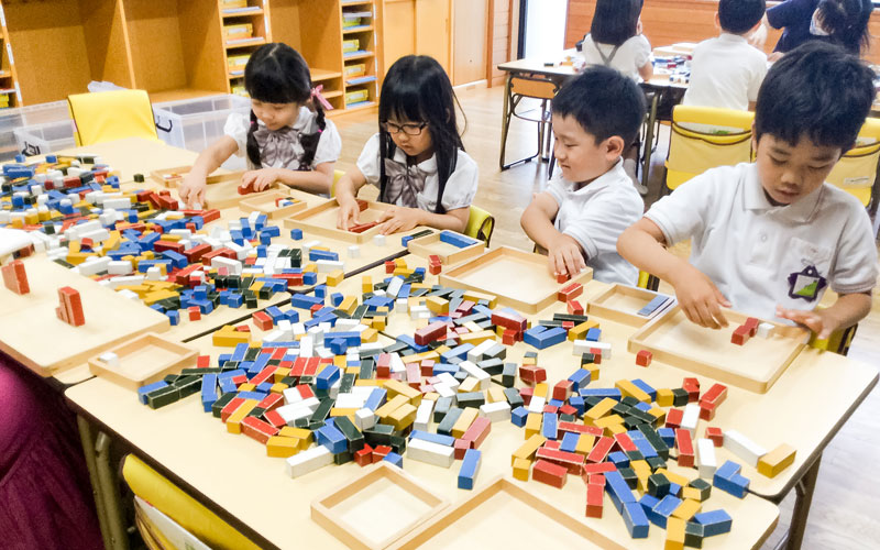 凸凹積み木教室